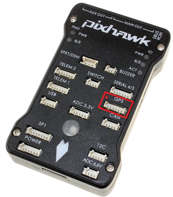 Pixhawk正面